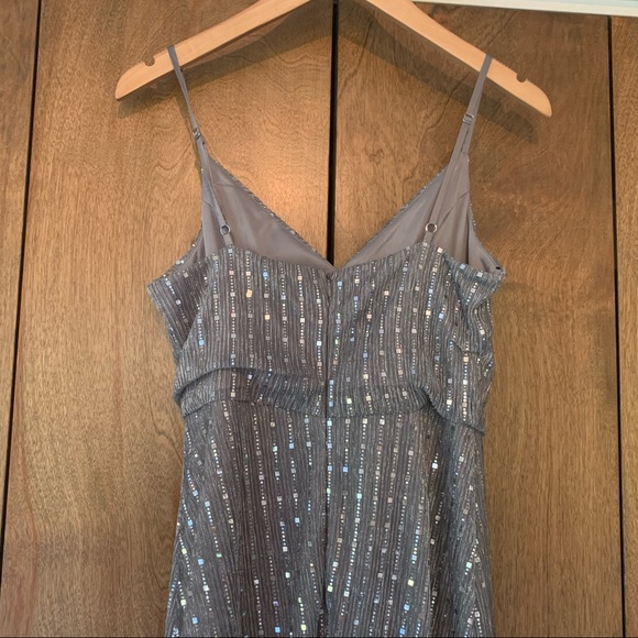 Silver Maxi Dress - Picture 8 of 10